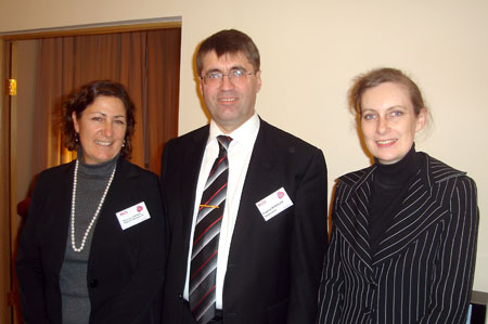 Margaret Twomey - Australian Ambassador, Evgeny Mikhaylov - Rospersonal, Mary Lou Hayman - IELTS Australia