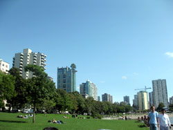 English Bay, Downtown